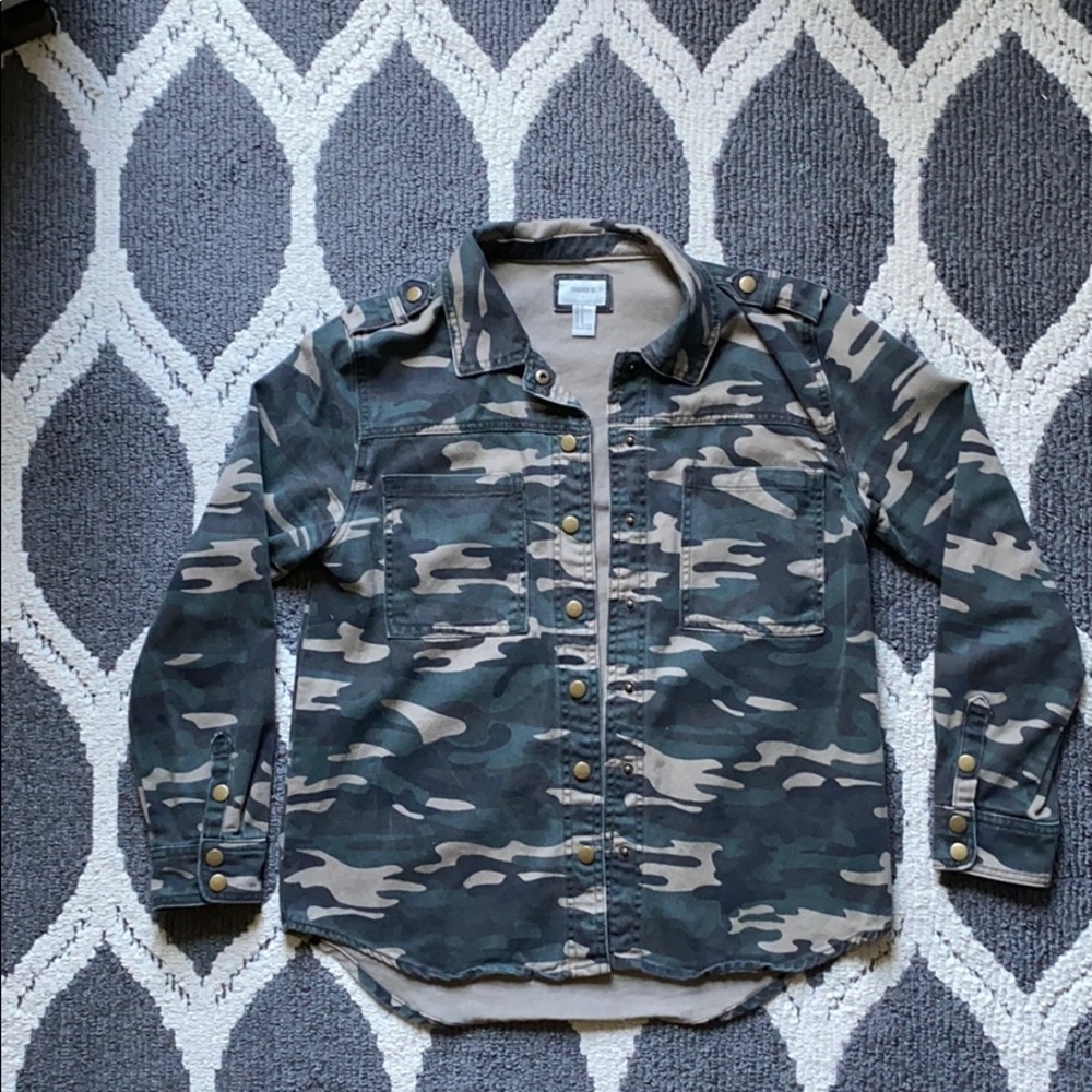 Forever 21 Camo Jacket